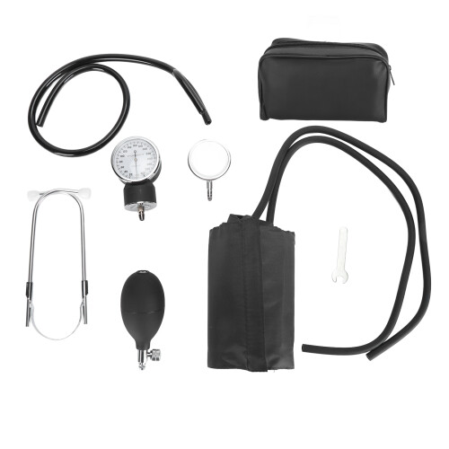 Manuelles Blutdruckmessgerät mit Stethoskop & Tasche