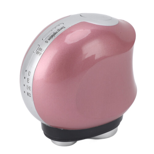 (US Plug Pink) 2in1 Ultrasound Massageapparaat 2