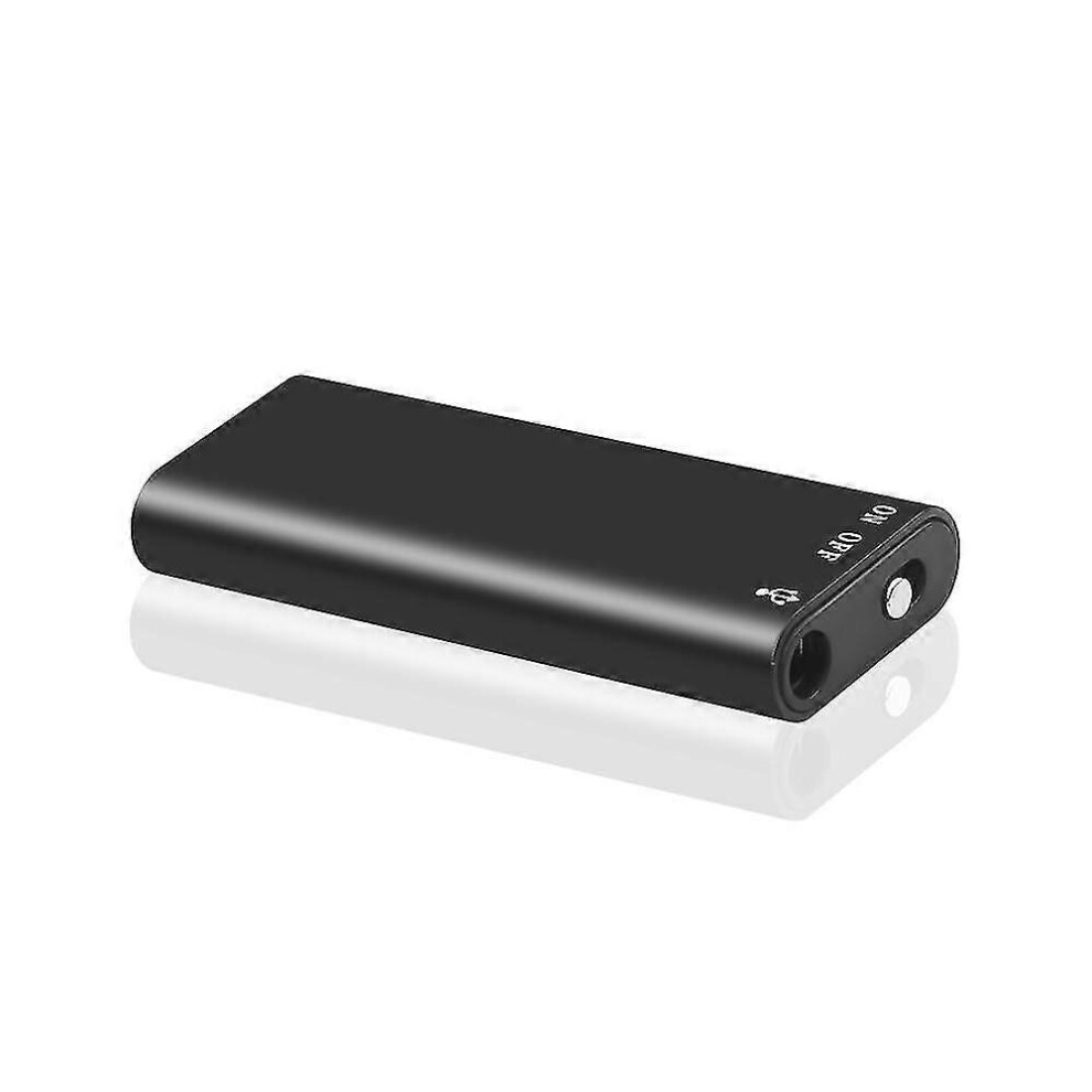 Kikidex (As Show, 8G) 8G/16G/32G Professional Mini Digital Audio Voice Recorder Mp3 Player 3 In 1 Voice Activated Memory Storage 192Kbps Recording Wav