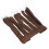 (Brown) Hitzeloses Lockenstab-Set mit 8 weichen Klauen 4