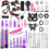 47PCS Set BDSM Manette Cavigliere Frusta Collare Occhielenda 5