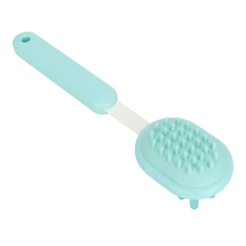 Double Sided Retractable Silicone Manual Massage Hammer 1