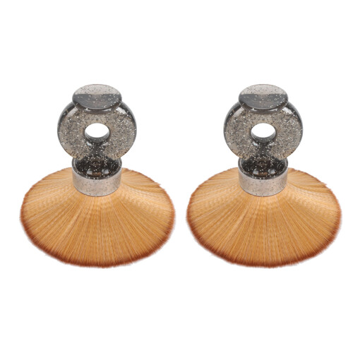 2pz Spazzola Nylon per Rimuovere Peli Parrucchiere 2