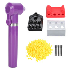 Tattoo-Supplies-Kit, 5 Stäbe, 1000 gelbe Becher, 3 Halter