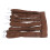 (Brown) Hitzeloses Lockenstab-Set mit 8 weichen Klauen 3