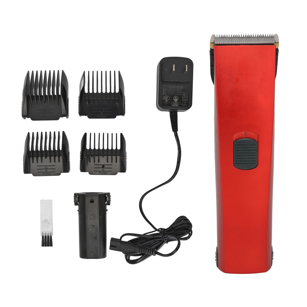 Cordless Hair Clipper Ergonomic Stainless Steel Rechargeable Trimmer
