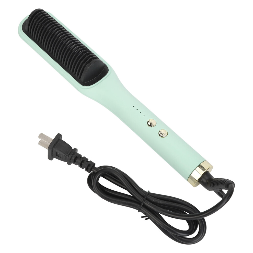 Negative Ion Hair Straightener Adjustable Temperature Styling Comb