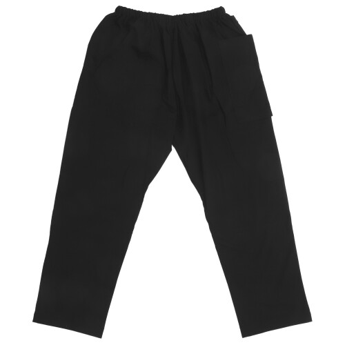 (L) Katheter-Beutelhose, 2000ml, Schwarz, L, Baumwolle