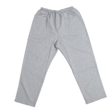 (XL) Harnbeutelhose Elastischer Bund Katheterhalter Grau XL