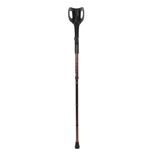 Folding Adjustable Non-Slip Aluminum Elbow Crutch Forearm Stick 2