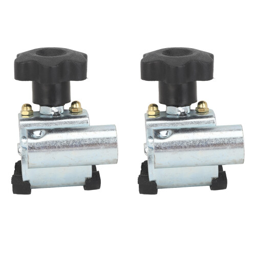 2x Rollstischhalterung Edelstahl 2