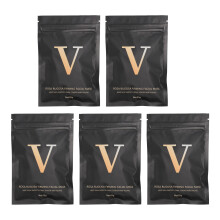 5x Gesichtsmaske Baumwolle Liftend Hydratisierend