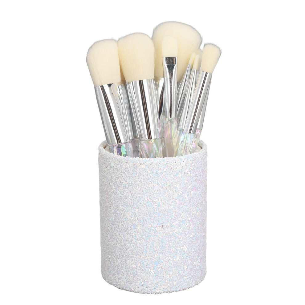 10Pcs Makeup Brush Set Soft Bristles ABS Handle Professional Cosmetic