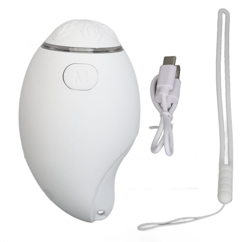 Handheld Sleep Aid 15 Gears 2 Modes Insomnia Relief Moon Shape White