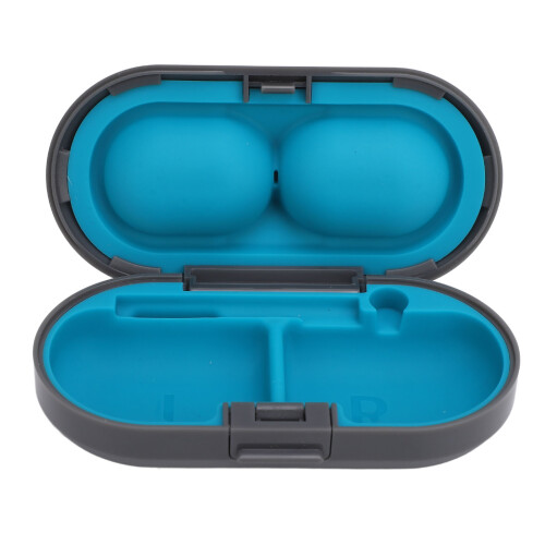 (Grey) Compacte Geluidshoestje Valbestendig Zwart 1
