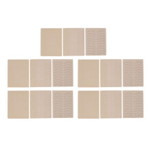 15x Eyebrow Practice Skin Inkless Rubber