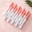 10x Matte Lipgloss-Set, samtig, langhaltend, 10 Farben 1