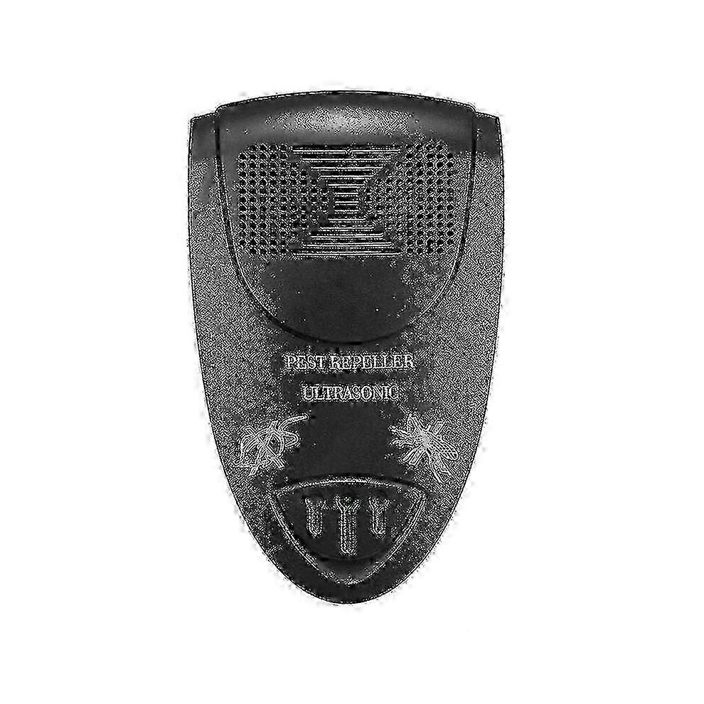 Kikidex (Eu Plug, ) 2Pcs Ultrasonic Bat Repellent Pest Repellants Control,Get Rid Of Bats In 72 Hours Black