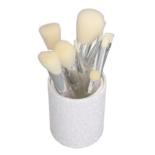 10Pcs Soft Bristle Makeup Brush Set 2