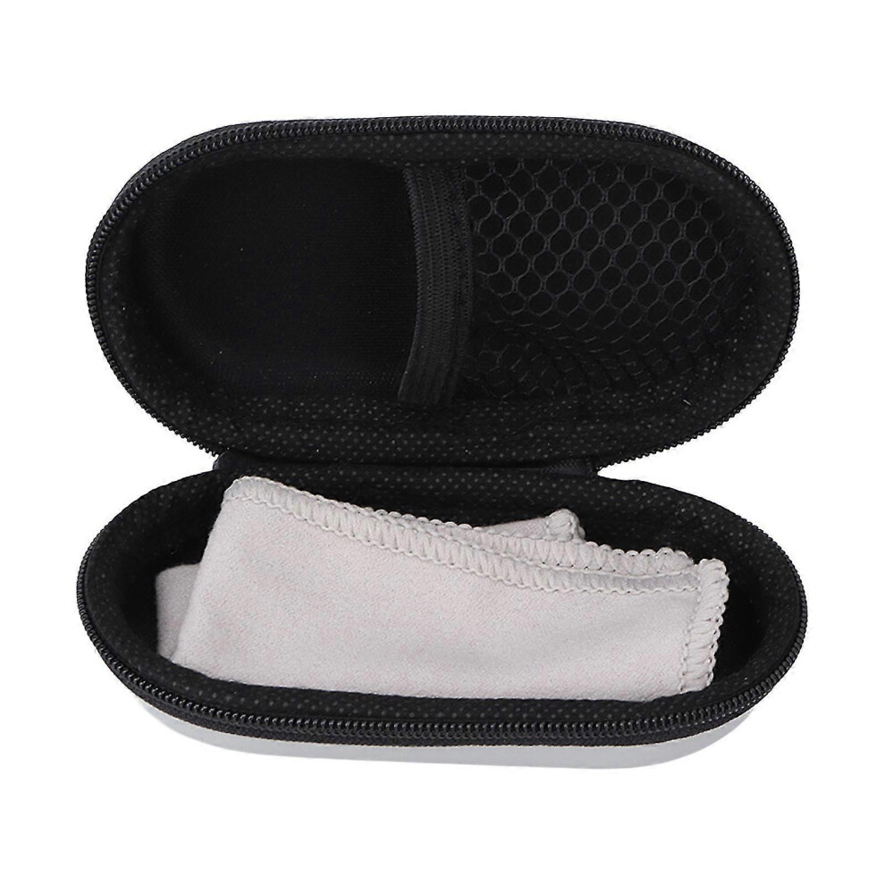 Kikidex (As Show, One Size) Hearing Aid Case High Capacity Plastic Compact Convenient Exquisite Design Hearing Aid Protection Box