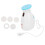 (EU Plug 220V) Face Steaming Machine Hot Cold Spray Unclogs Pores 220V EU 1