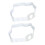 2PCS Adjustable Ostomy Belt 3.5cm Hole Elastic 3