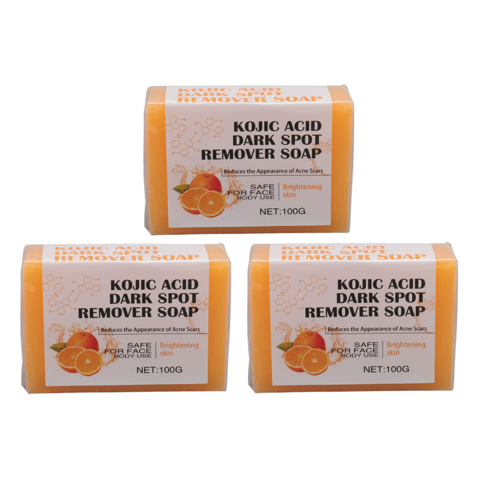 3Pcs Skin Cleansing Soap Face Body Moisturizing Gentle Glow