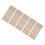 15x Eyebrow Practice Skin Inkless Rubber 4