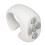 (White) Bluetooth Phone Remote Ring Shutter Clicker for Android White 3