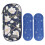 (Cotton Flower Pattern) Harte Insulinkühlbox mit 2 Eispacks 1