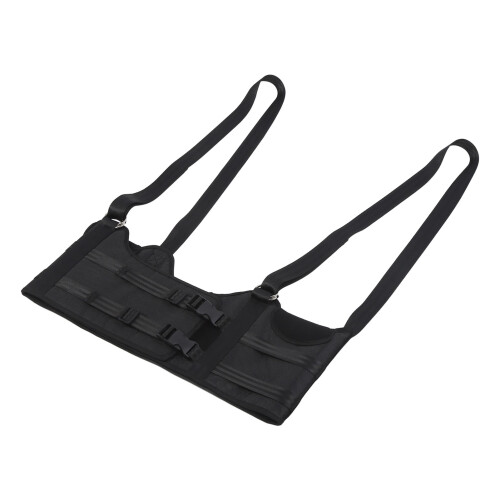 (L) Back Stretcher Spinal Decompression Harness Adjustable Shoulder Strap 2