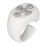 (White) Bluetooth Phone Remote Ring Shutter Clicker for Android White 4