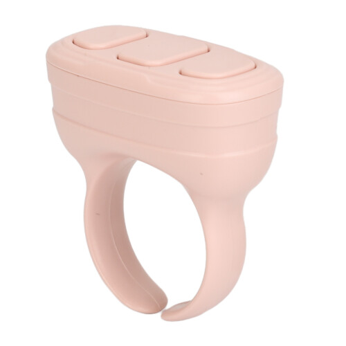 (Pink) Bluetooth Scrollring Fernbedienung Weiß 2