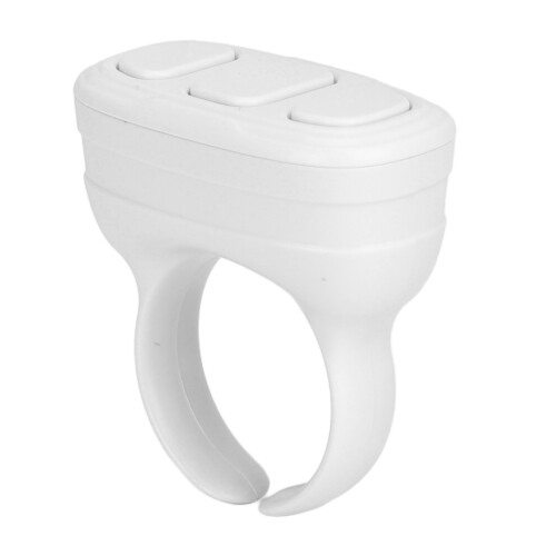 (White) Bluetooth Scrollring Fernbedienung Weiß 2