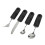 4pcs Adaptive Cutlery Set for Elderly Easy Grip 4