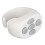 (White) Bluetooth Phone Remote Ring Shutter Clicker for Android White 2