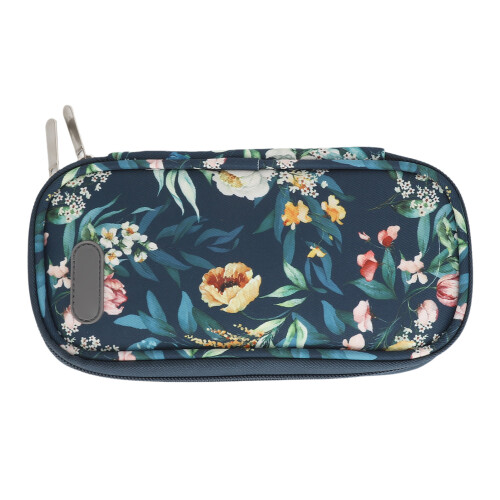 (Blue Camellia Flower) Isolierte Insulin-Tasche Grau Kamelie 1