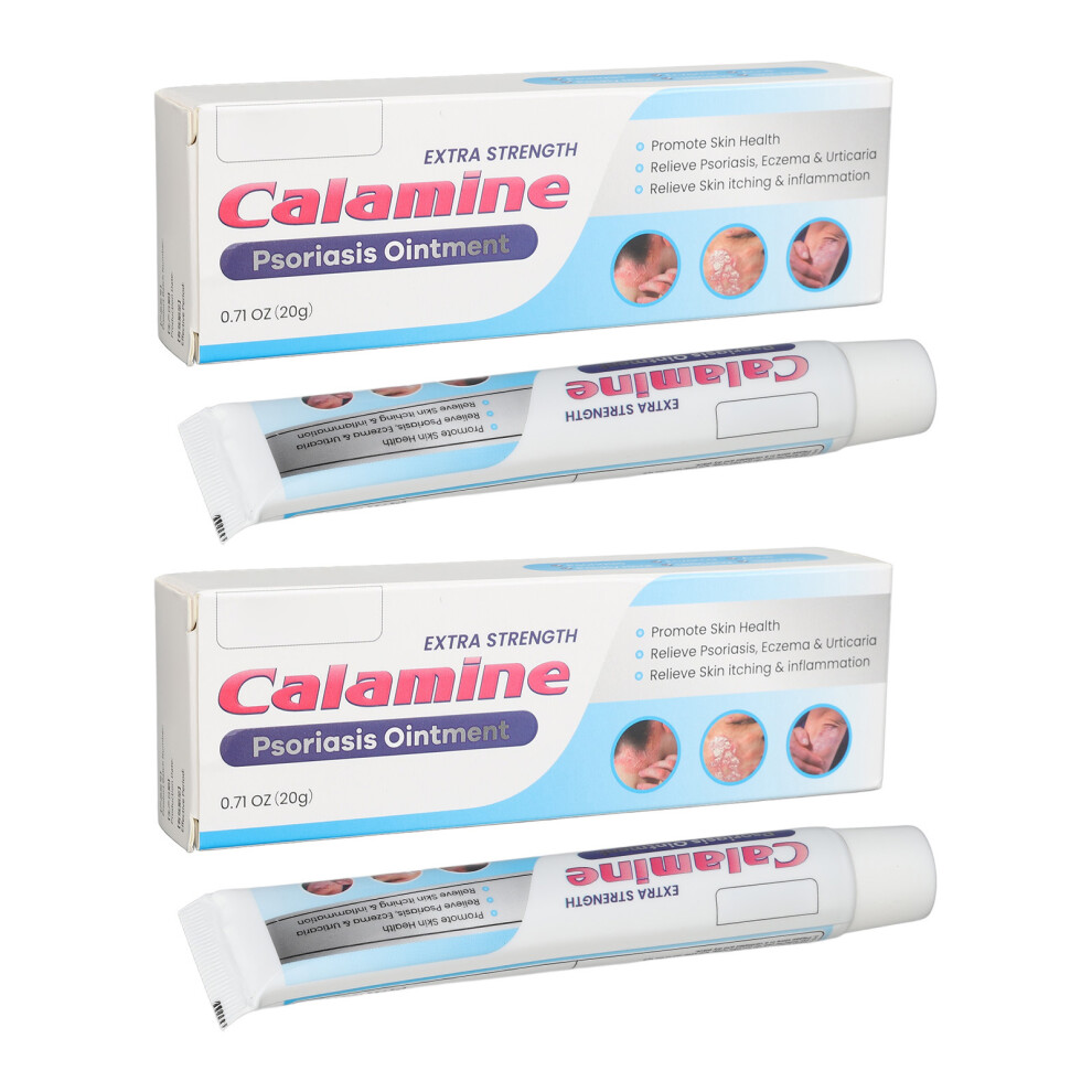 2 Pcs 20g Anti Itch Ointment Calamine Psoriasis Moisturizing Relief