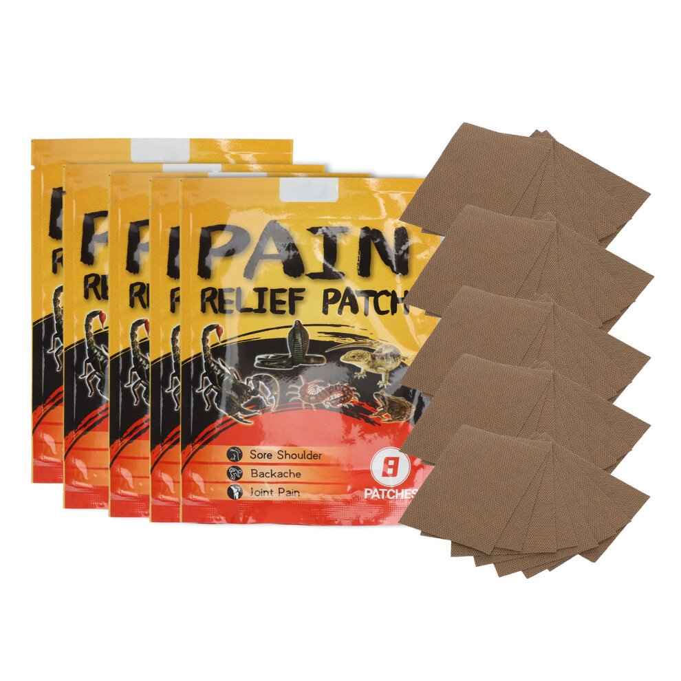 40pcs Joint Relief Patch for Knee Back Neck Shoulder Muscle Soreness