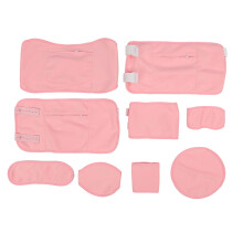 9PCS Castor Oil Pack Set Reusable Adjustable Wrap Kit