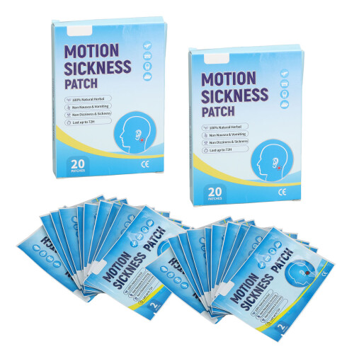 Motion Sickness Patch Lightweight Waterproof for Travel