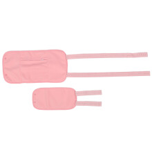 2x Castor Oil Packs für Taille Beine wiederverwendbar Knopfverschluss