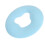 (Blue) Silicone Anti-Wrinkle Face Massage Pillow Spa Cushion 5