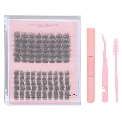 Wimpern-Kit 108 Cluster, flauschig, DIY, tragbar