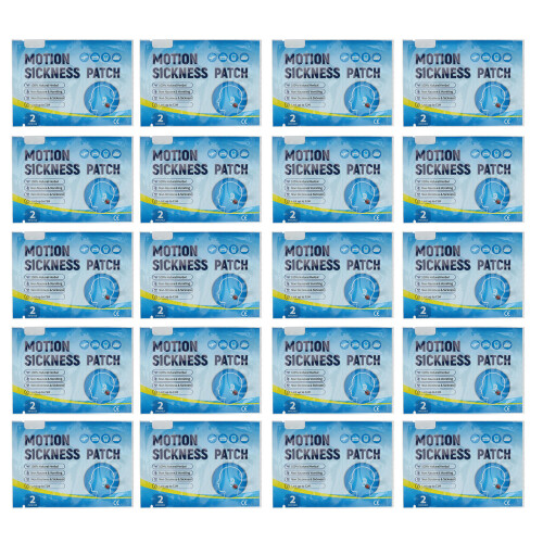 Motion Sickness Patch Lightweight Waterproof for Travel 2