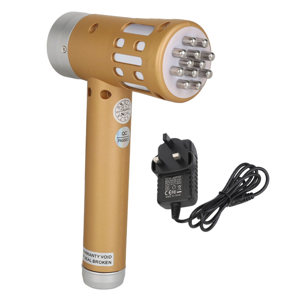 (UK Plug) 3 in 1 650nm Infrared Light Wand 5 Gears 3 Modes Red Light Relief