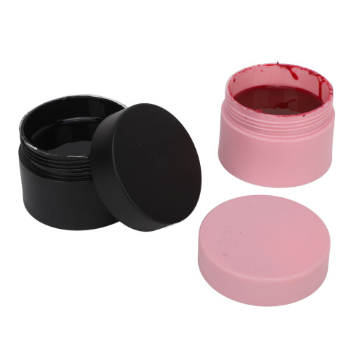 Black Red Temporary Tattoo Paste Sweatproof Long Lasting Body Art 1