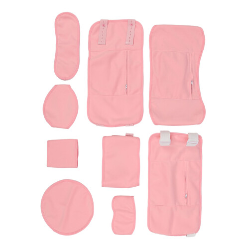 9PCS Castor Oil Pack Set Reusable Adjustable Wrap Kit 1
