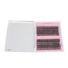 (DIY‑SET‑031) 240x Wimpern-Cluster D-Curl 10-16mm, lebensecht, DIY