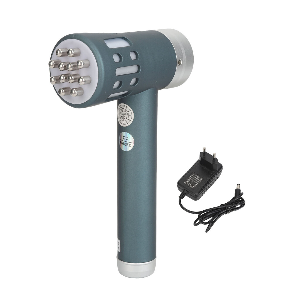 (EU Plug) 3 In 1 Near Infrared Wand 650nm Rechargeable Muscle Reliever Blue GB